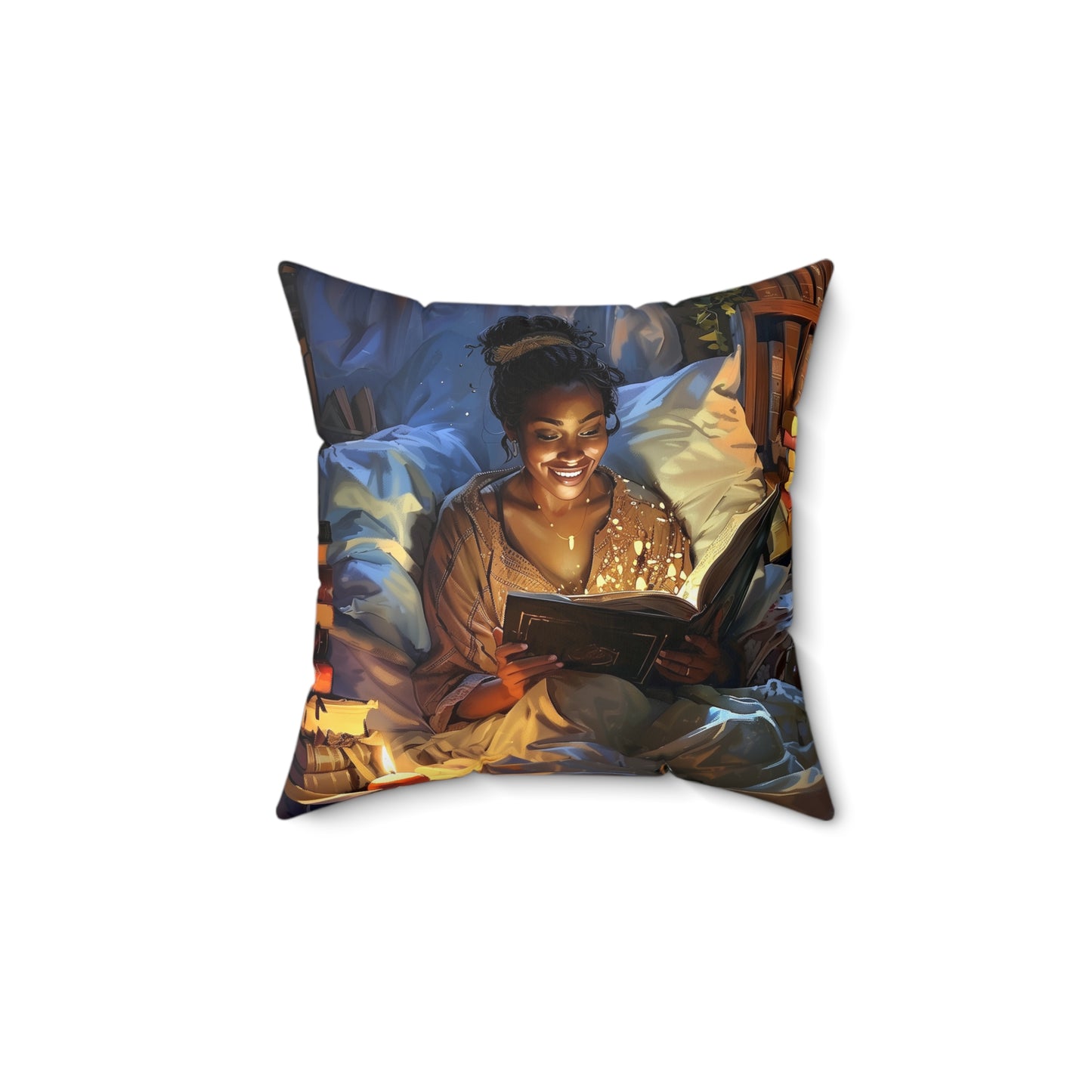 The Bookish Queen Pillow