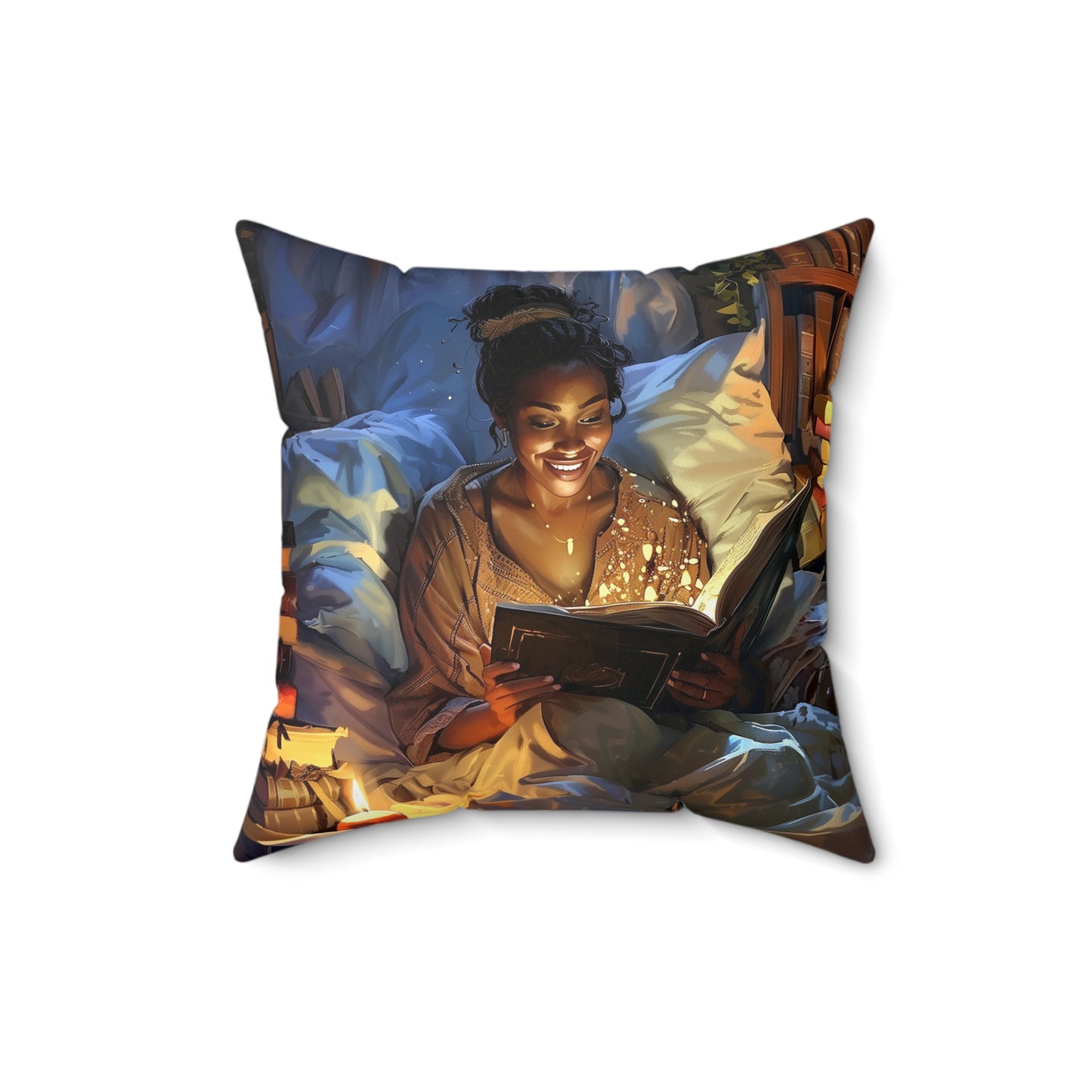 The Bookish Queen Pillow